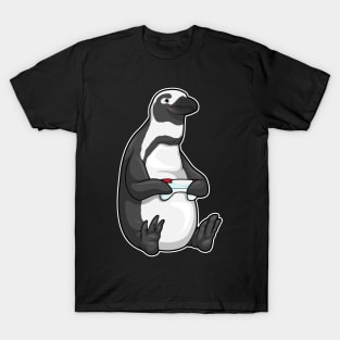 Penguin Gamer Controller T-Shirt